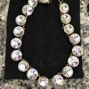 J. Crew Diamond Statement Necklace